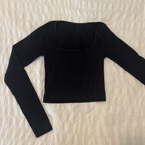 Tilly's Ribbed Long Sleeve Top